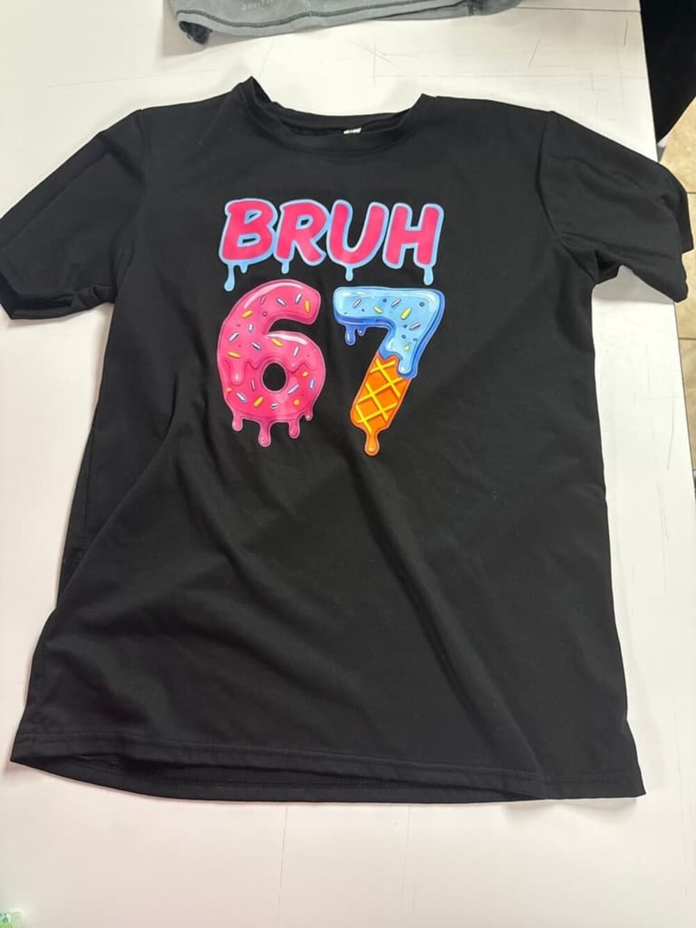 Bruh 67 Graphic T-Shirt Medium